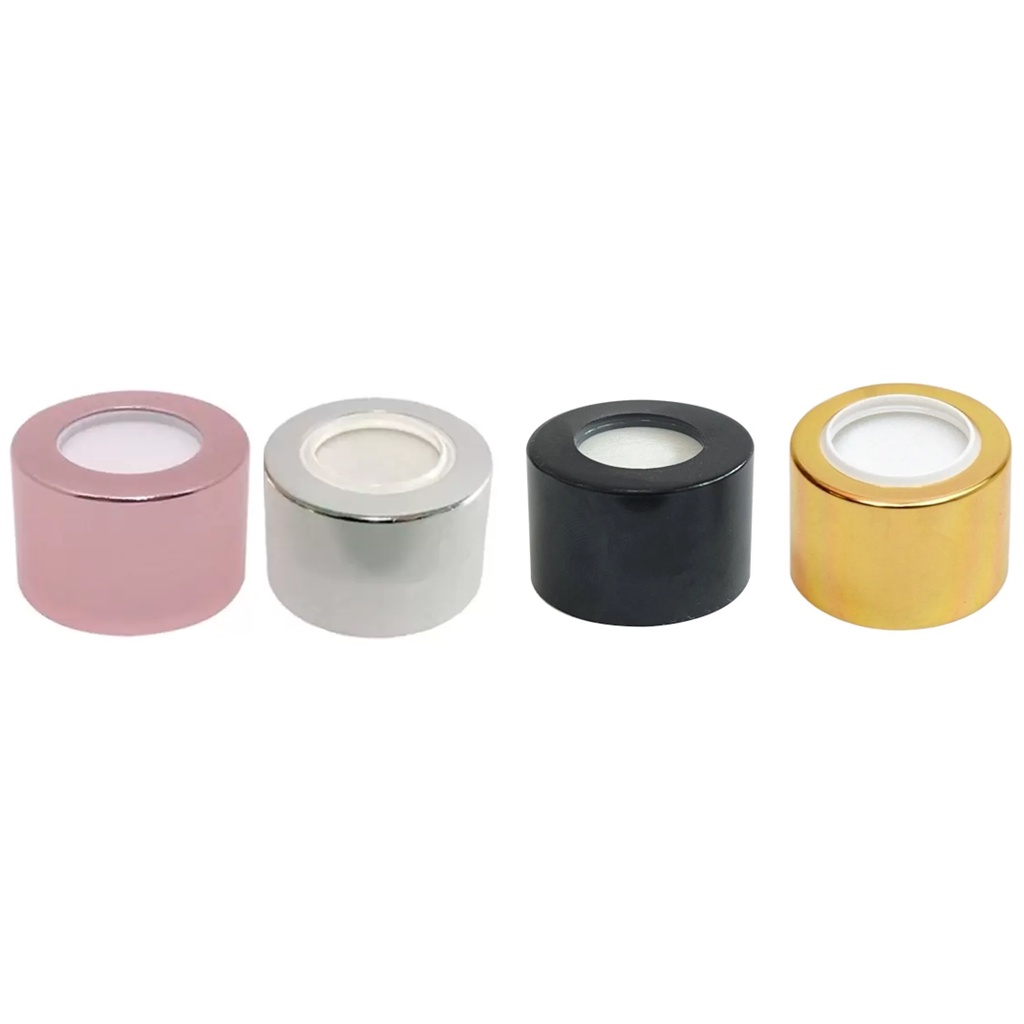 Tampa luxo para difusor aromatizador de ambiente diversas cores rosca 28/410