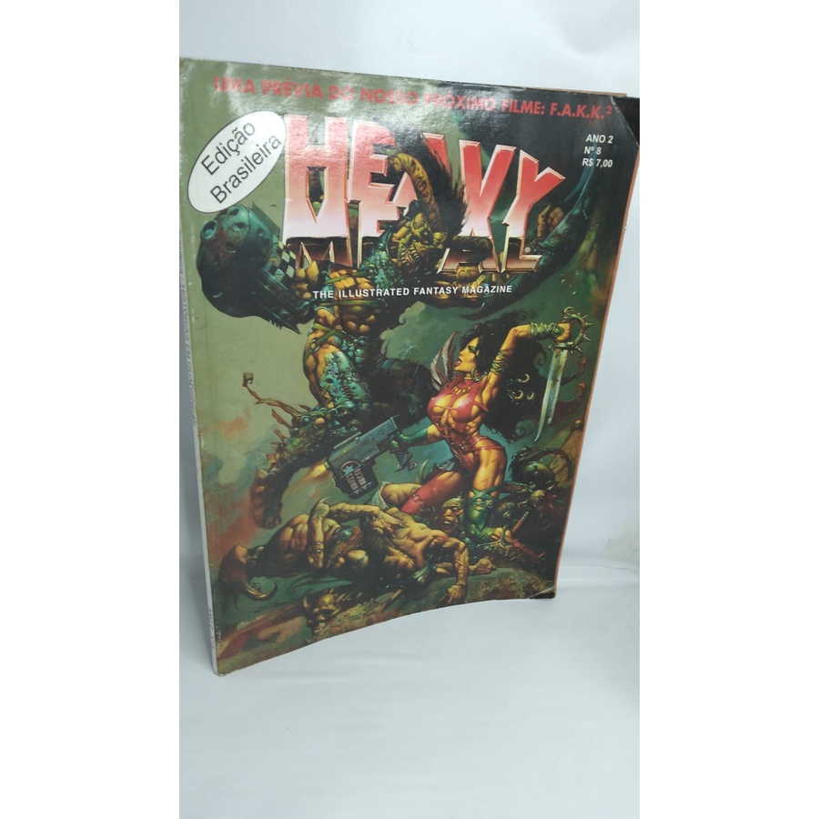 HQ Heavy Metal - Edição Brasileira N°8