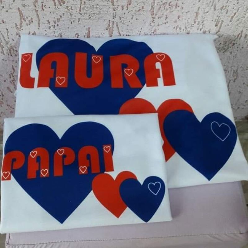 kit pai e filha (o) / dia dos pais