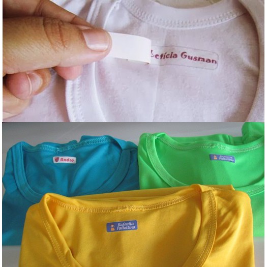 90 Etiquetas Termocolantes Personalizada Para Roupas