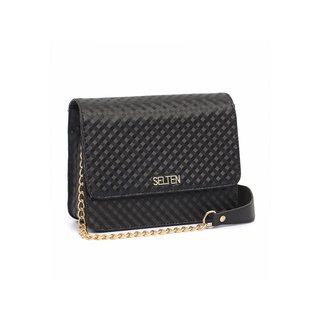 Bolsa Pequena com Alça Corrente Clutch Festa Bolsinha de Lado 3D Lançamento Selten