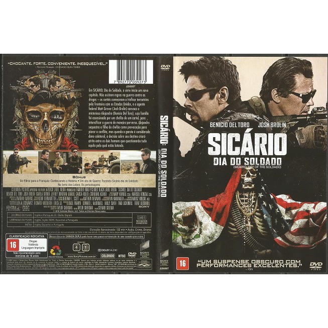 DVD Sicário - Dia do Soldado (Sicario - Day of the Soldier)
