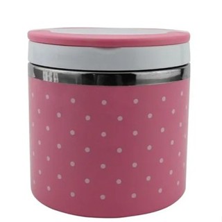 1 Marmita Aço Inox Com Vedação Térmica Capacidade de 450 ml Clink em Oferta na Shopee