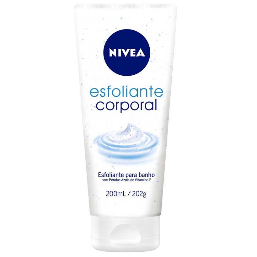 Esfoliante Corporal Para Banho Nivea 200ml