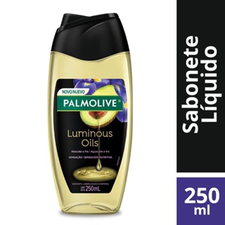 Sabonete Líquido Palmolive Luminous Oils Sensação Nutritiva para o Corpo 250ml em Oferta na Shopee