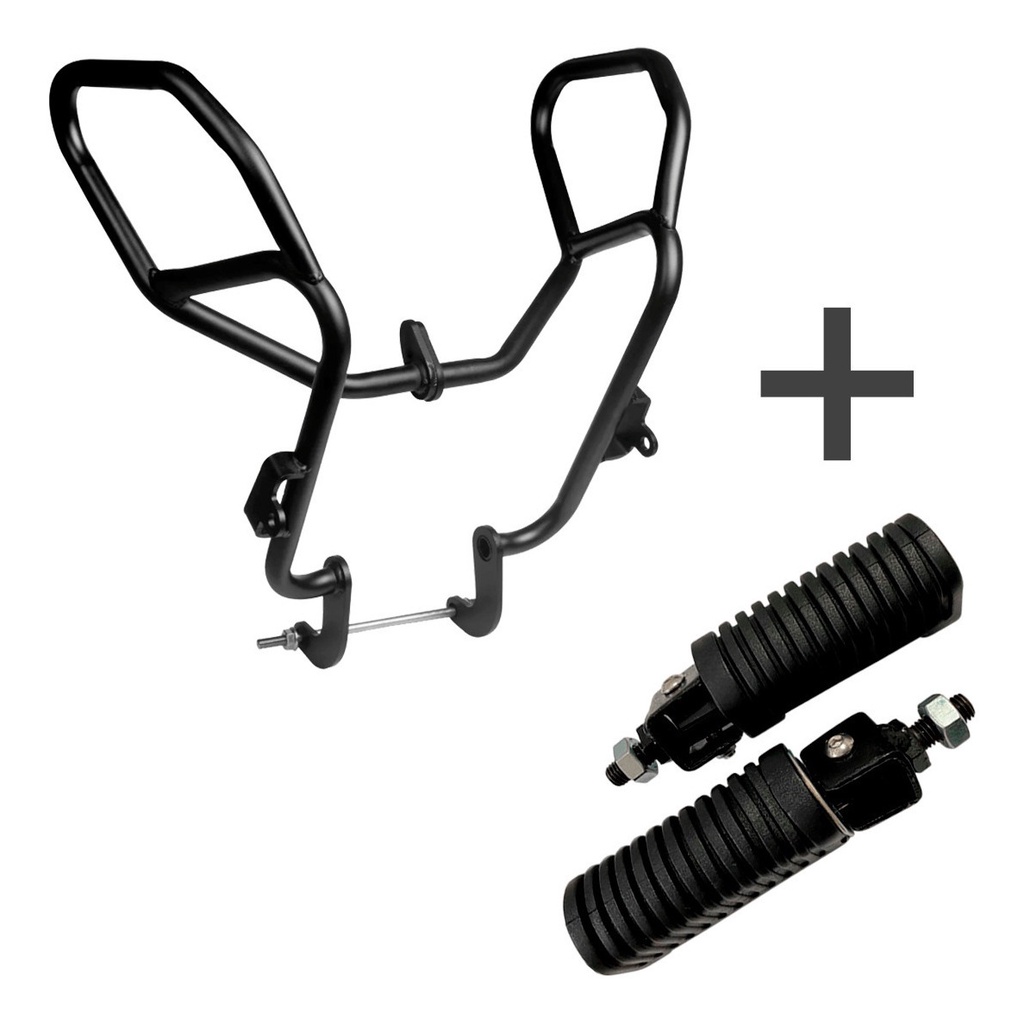 Protetor Motor Carenagem Fazer 250 2018 2019 2020 2021 2022 + Pedaleira