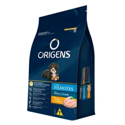 Ração Origens Cães Filhotes Frango e Cereais Raças Médias e Grandes - 15kg