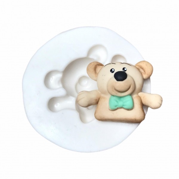Molde De Silicone Urso Igor Molde Para Confeitaria Molde Para Biscuit 785
