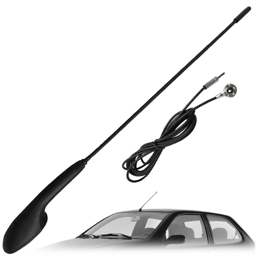 Antena Fiat PALIO PALIO WEEKEND MAREA BRAVA STRADA DOBLO NOVO UNO - Com Cabo 2,5M