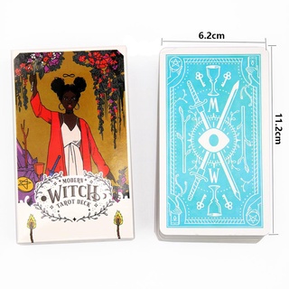 2022 Cartões De Tarot Bruxa Moderna Nova Moda 78pçs