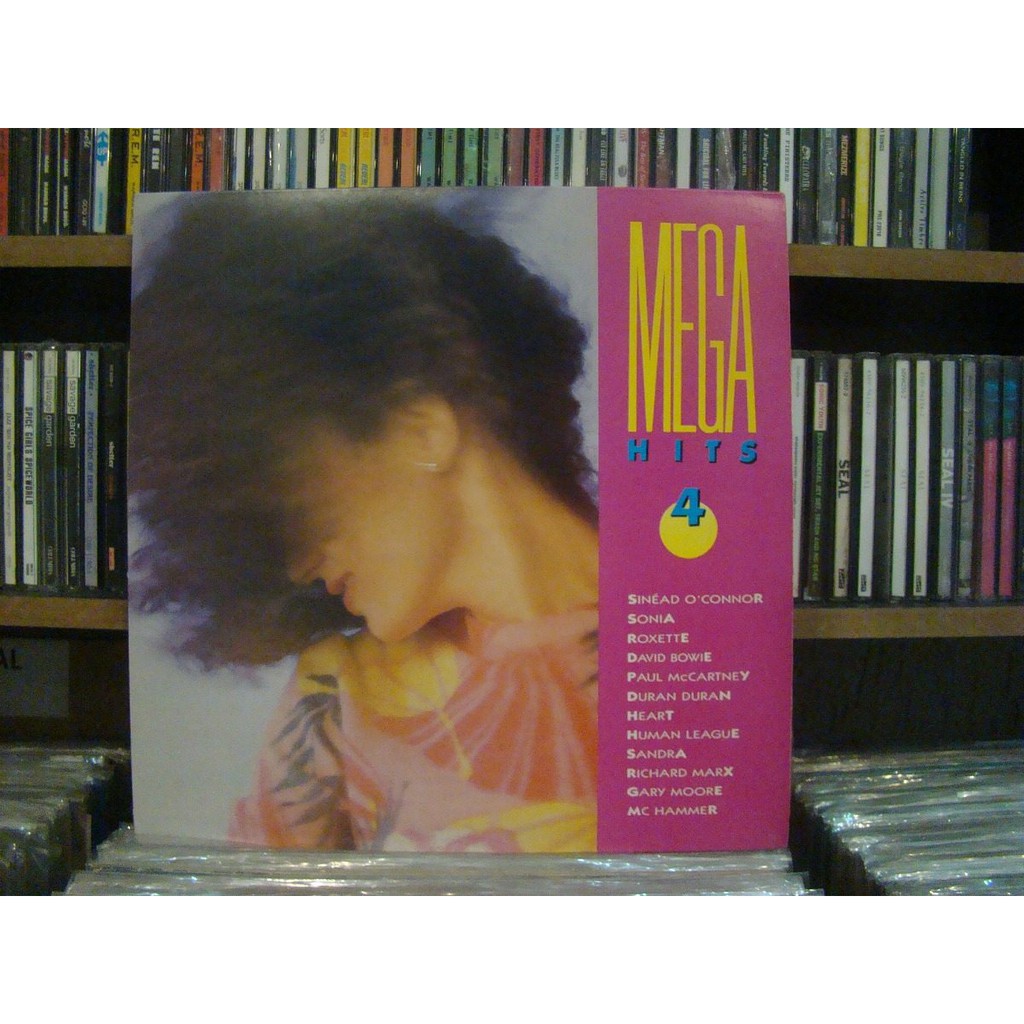 Mega Hits 4 Lp Sinead Connor Duran Duran David Bowie Vinil