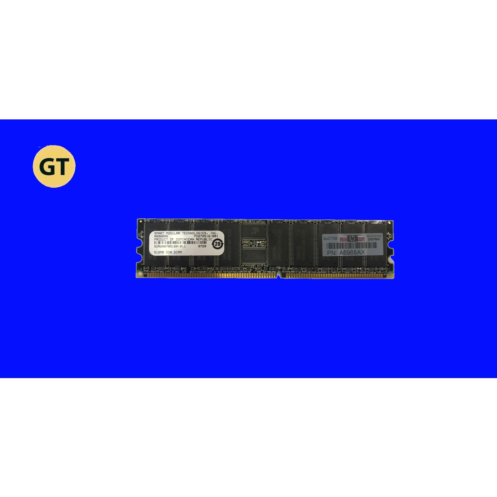 Memoria Hp A6968ax Dimm 512mb, 266mhz, Pc2100