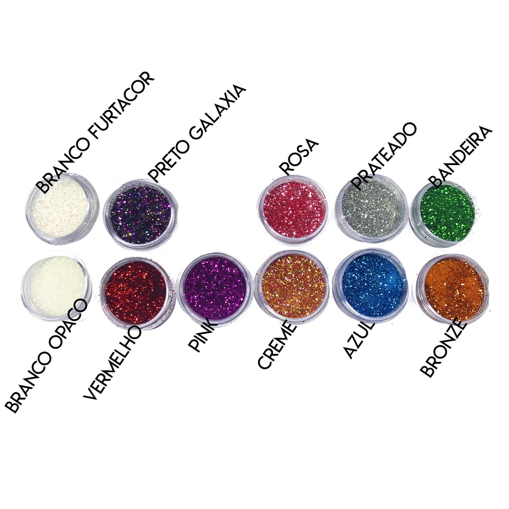 GLITTER DE MAQUIAGEM BEM FINO e SOLTO