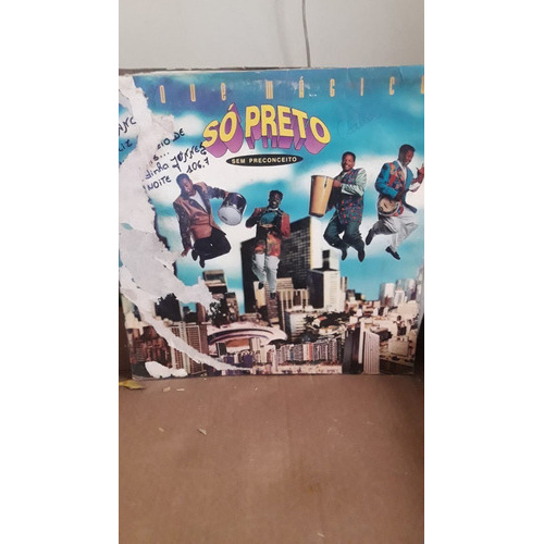 Lp Só Preto Sem Preconceito Toque Mágico 1993