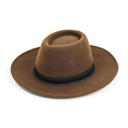 Chapéu Faroeste Gângster Estilo Fedora Moderno Faixa Cores