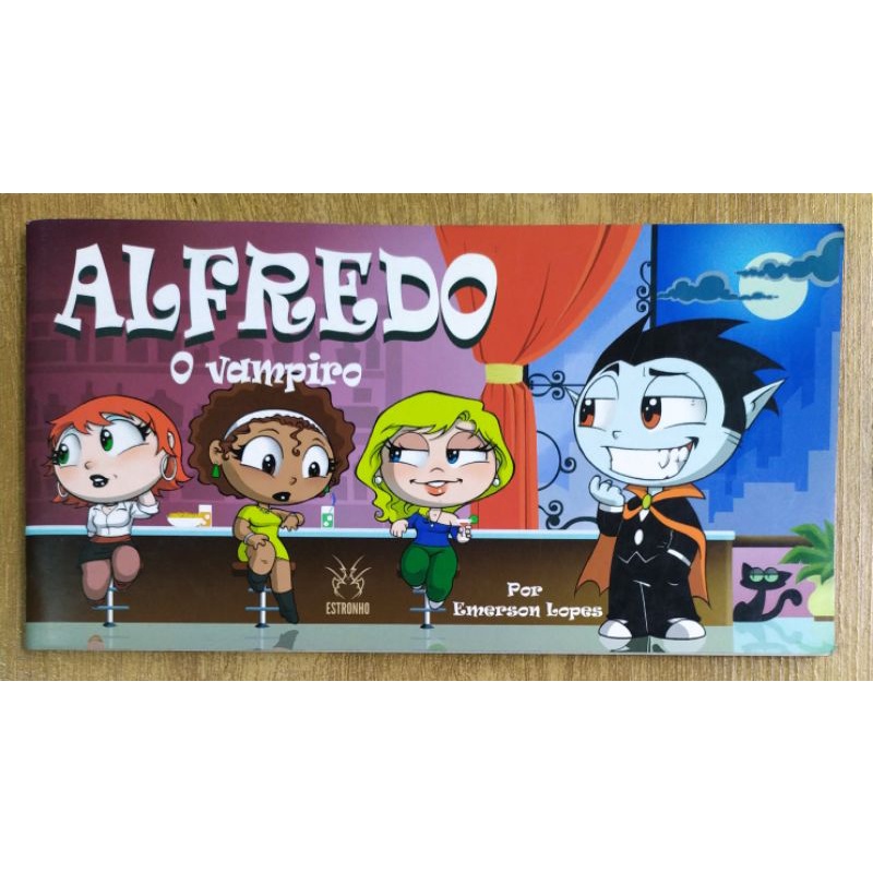 Alfredo o vampiro - HQ Emerson Lopes