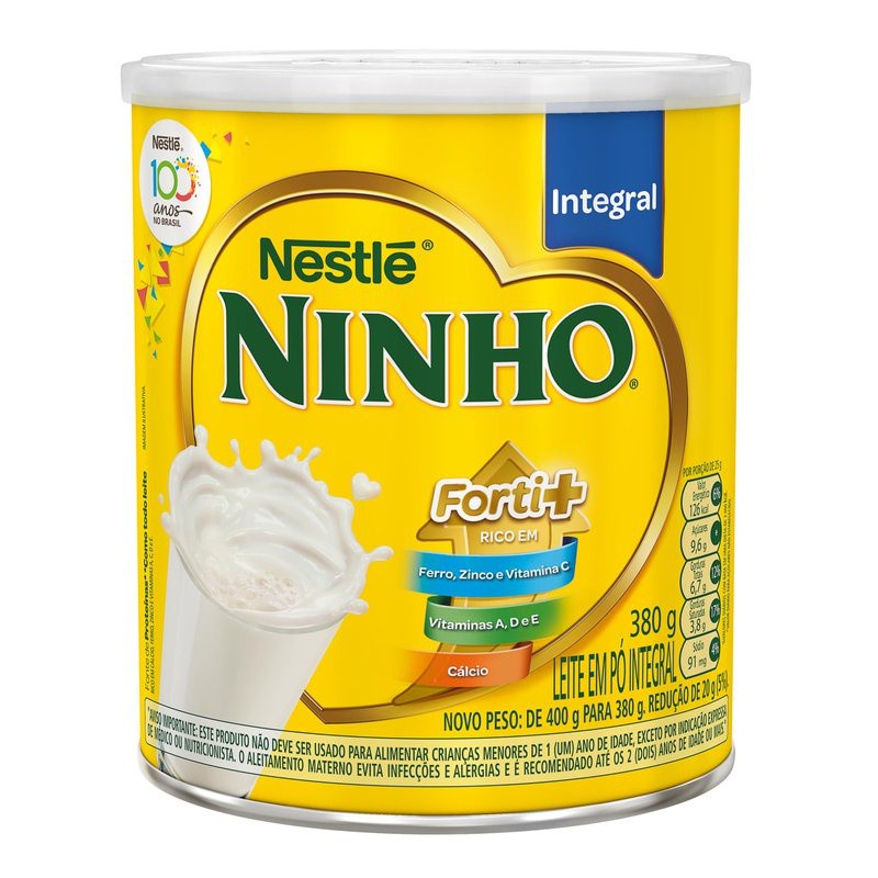 Leite em Pó Ninho Integral 380g