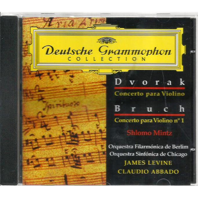 1137 Mcd- Cd Original 1999- Deutsche Grammophon- Dvorak- Conserto Para Violino- Bruch- Conserto para Violino Nº. 1- Clássica