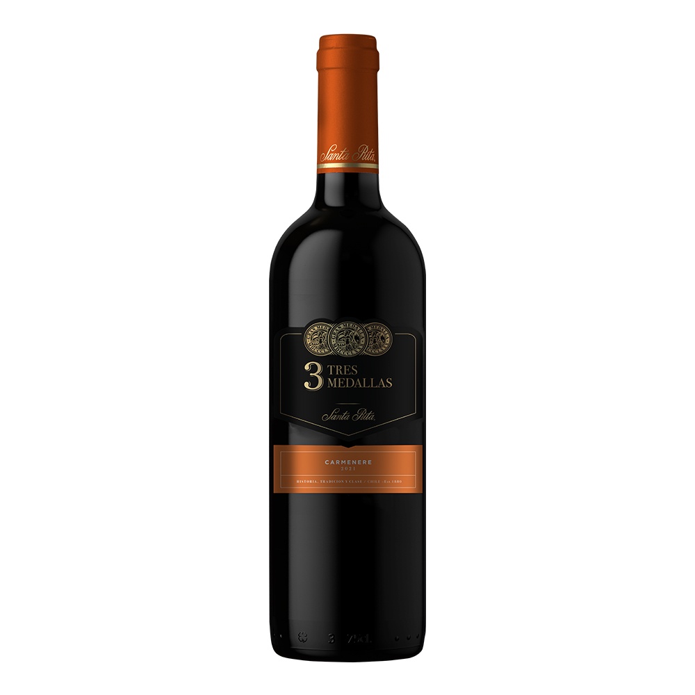 Vinho 3 Medallas Carmenere 750ml