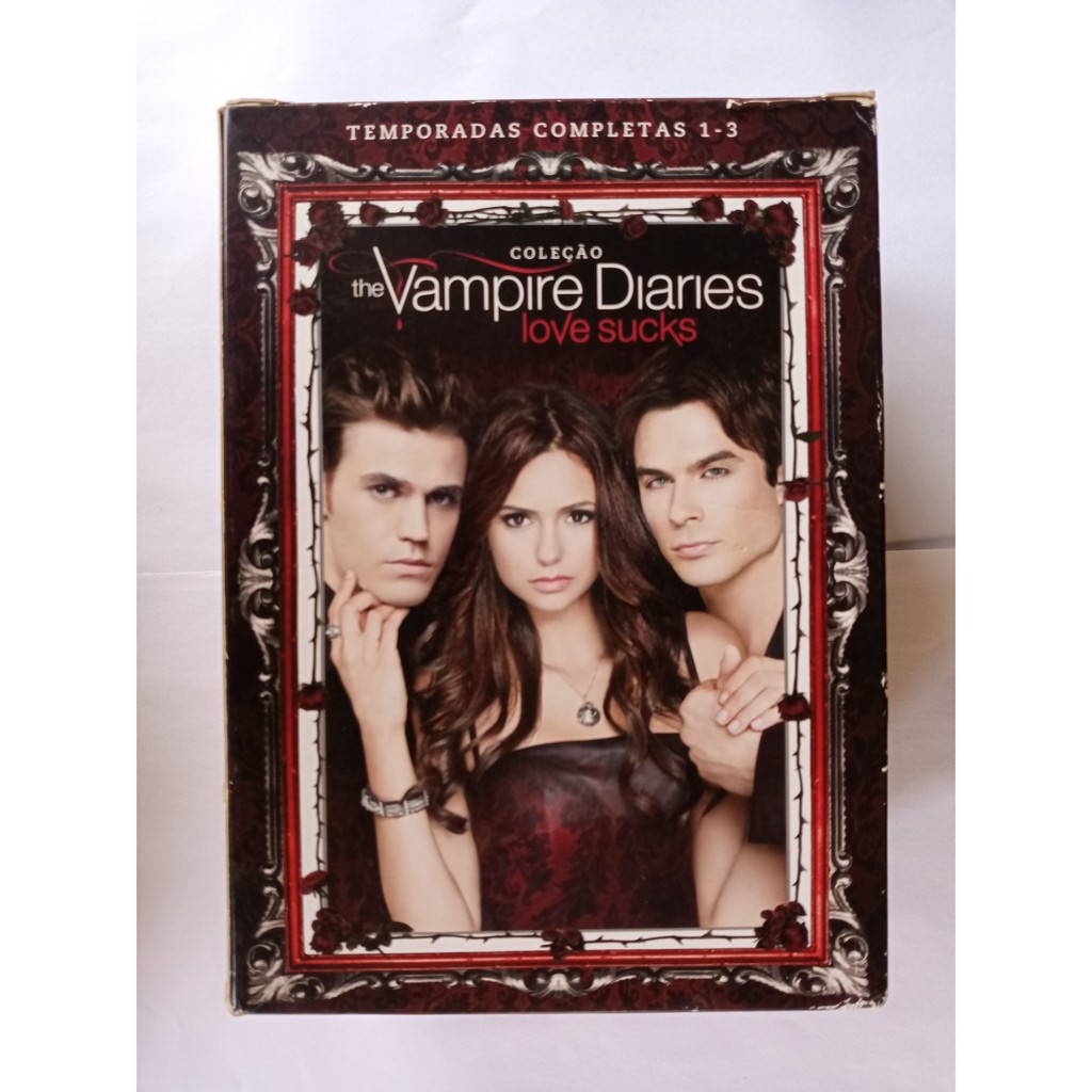 Box Dvd The Vampire Diaries Love Sucks Dub Leg Original | Shopee Brasil