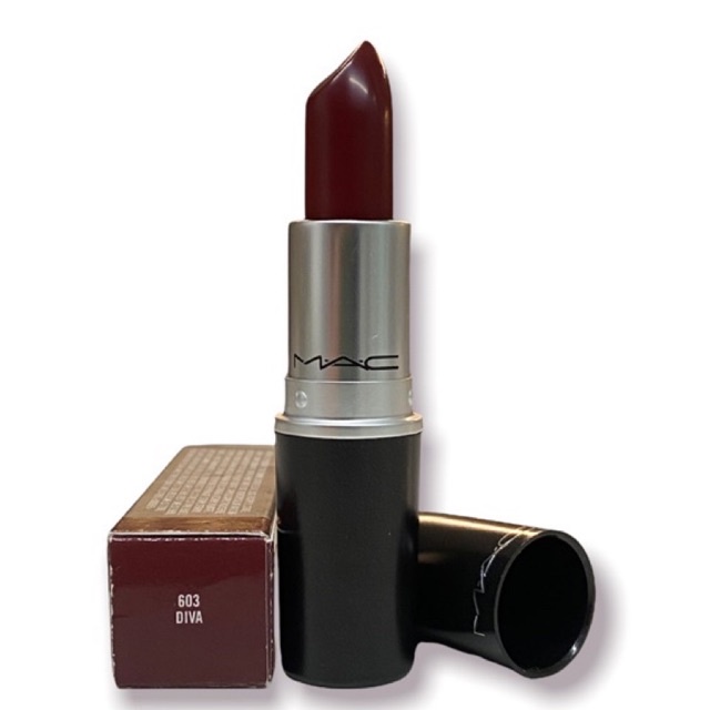 Batom Mac Matte Lipstick 3g Diva 603 | Shopee Brasil