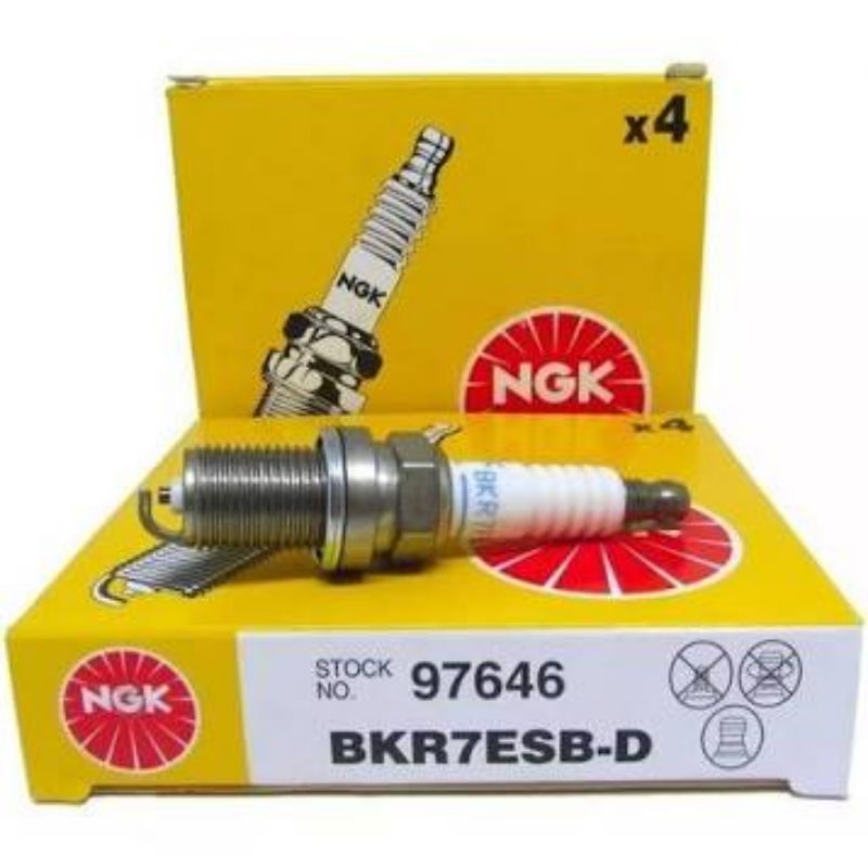 Jogo De Velas Ignição Fox Gol VW G4 G5 G6 1.0 1.6 Original NGK BKR7ESBD Oferta