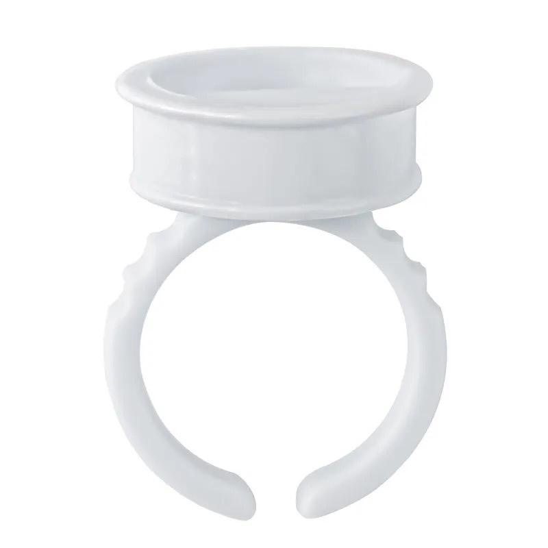 Anéis Batoque Anel Pacote C/ 100 Unidades Branco Descartável/Anel Batoque Branco Com 100 Unidades