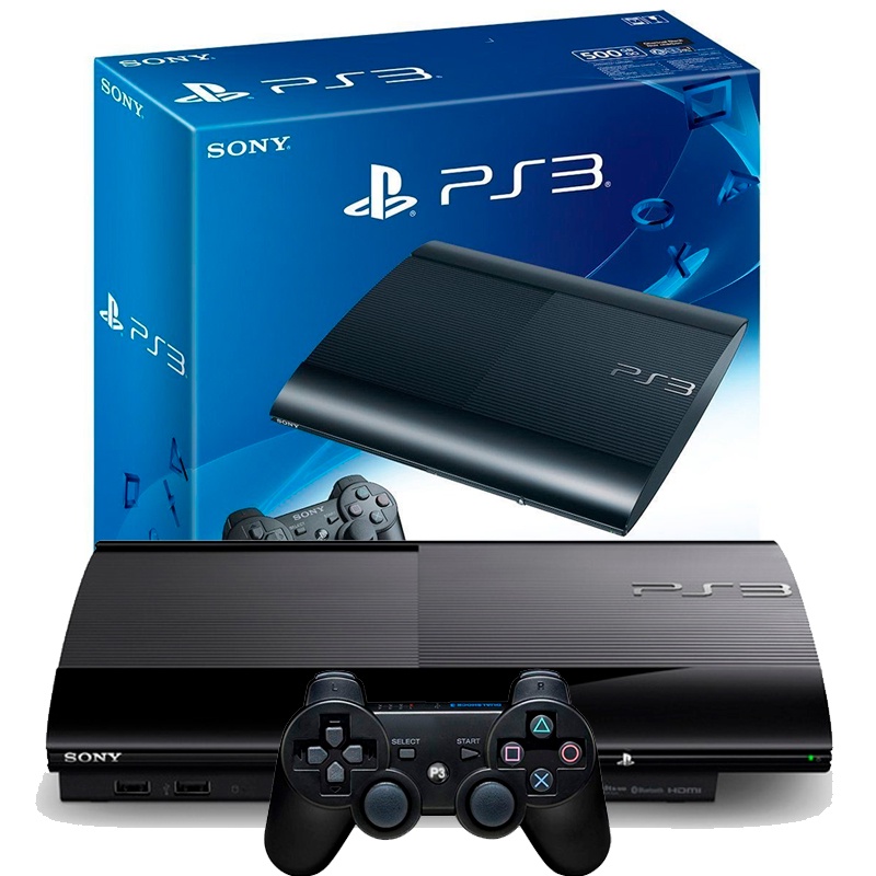 Console PlayStation 3 Super Slim 250GB Branco - Sony - Loja Sport