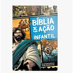 Bíblia Em Ação Infantil | Capa Dura Luxo