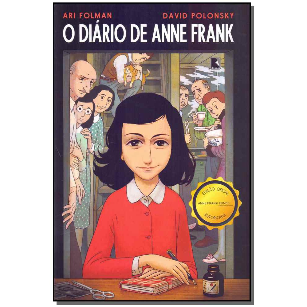 DIARIO DE ANNE FRANK EM QUADRINHOS, O ED. OFICIAL Shopee Brasil