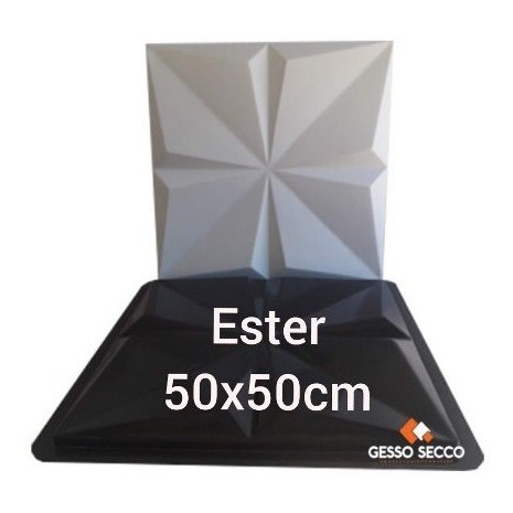 Forma e Molde Gesso 3d Cimenticia Abs 2mm Ester GessoSecco