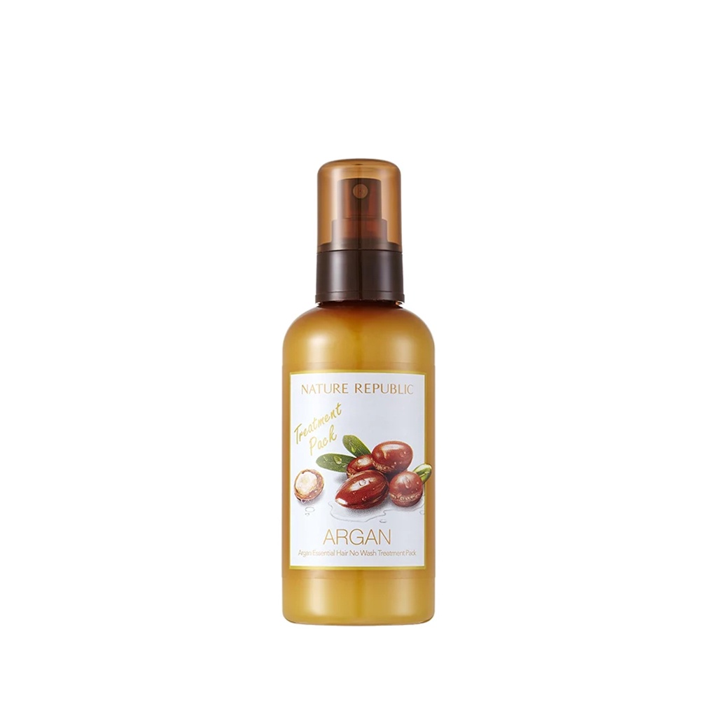 nature republic argan essential hair no wash treatment 160ml