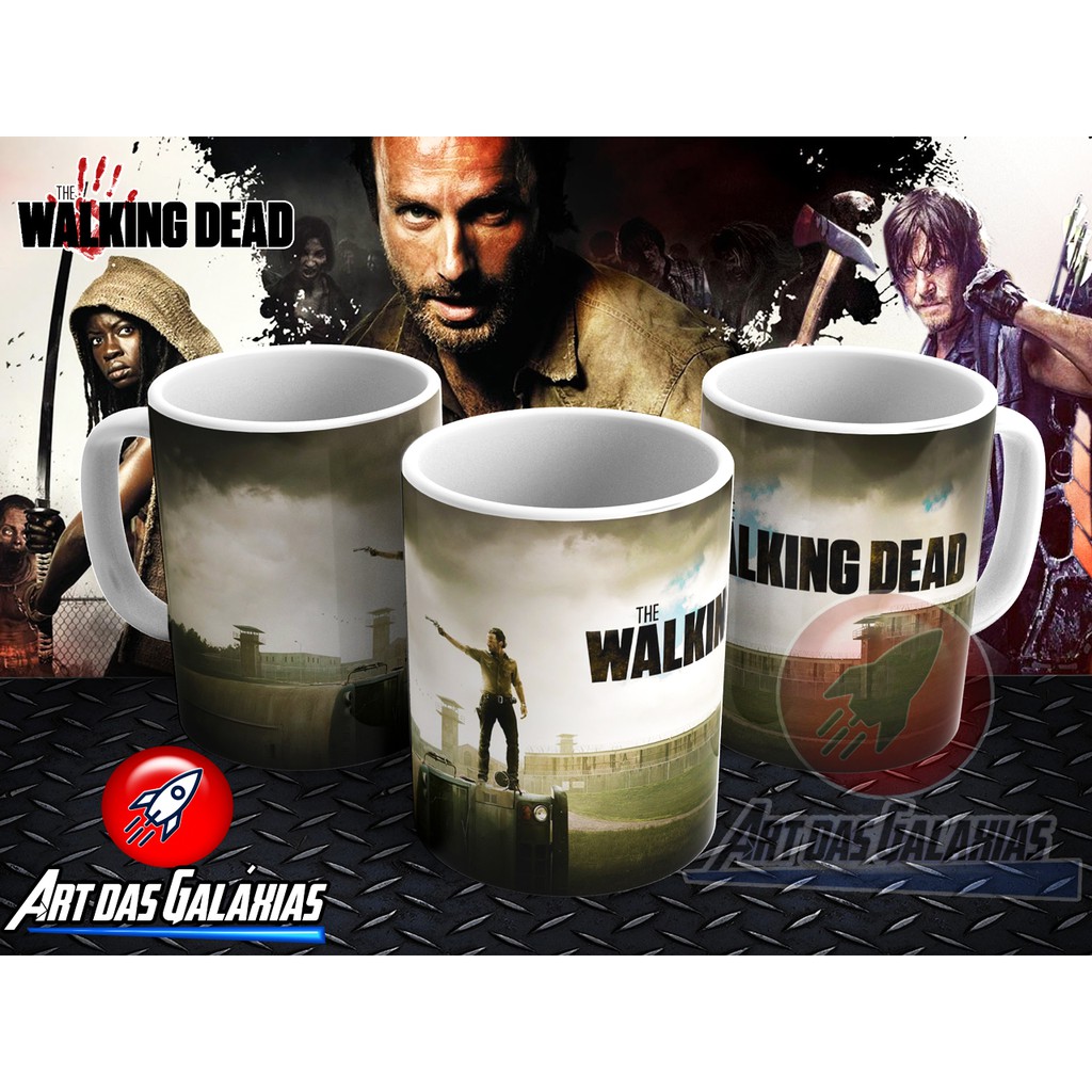 Caneca Cerâmica The Walking Dead MOD4
