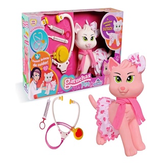 Brinquedo Gatuchas Pet Menina Veterinaria 353 - Adijomar