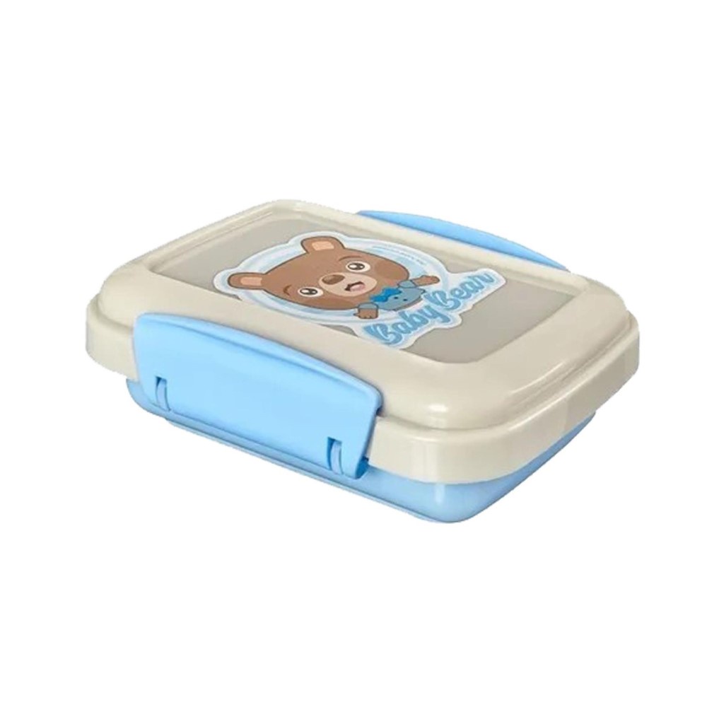 Saboneteira de Plástico Infantil Baby Banho Com Tampa - Usual Utilidades