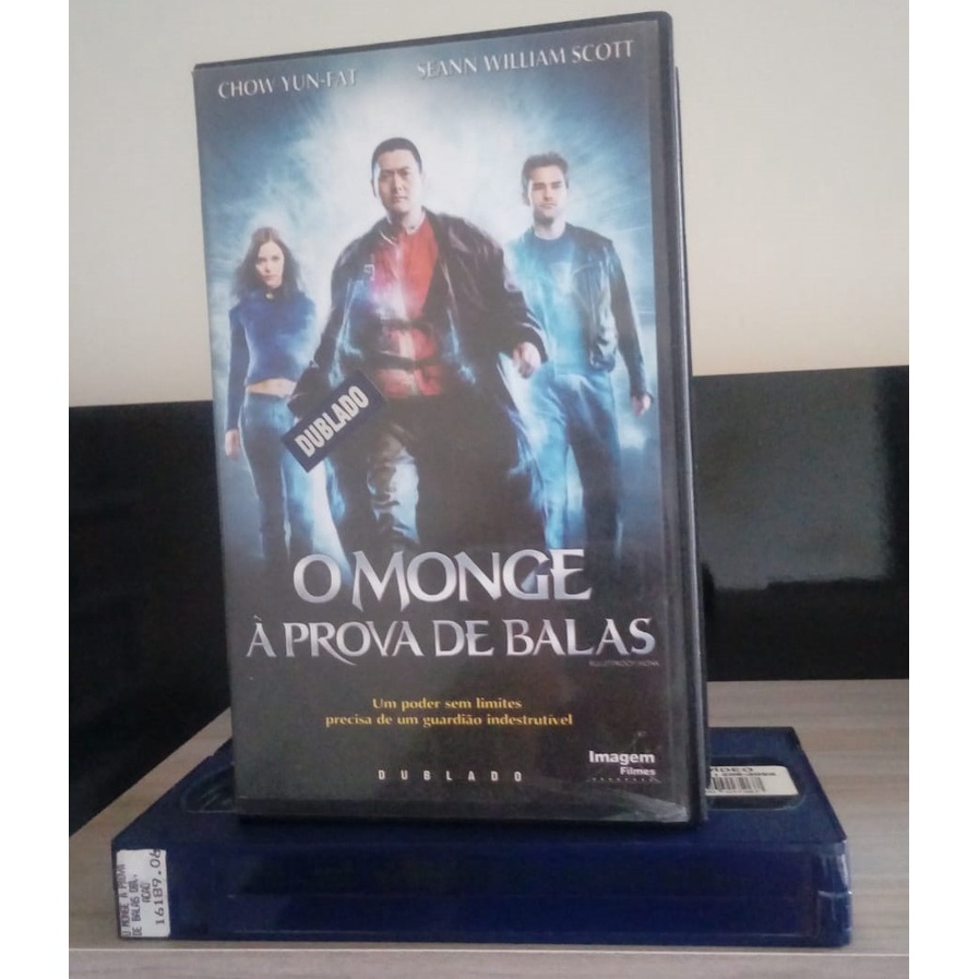 VHS O Monge a prova de balas/Chow Yun Fat/usado