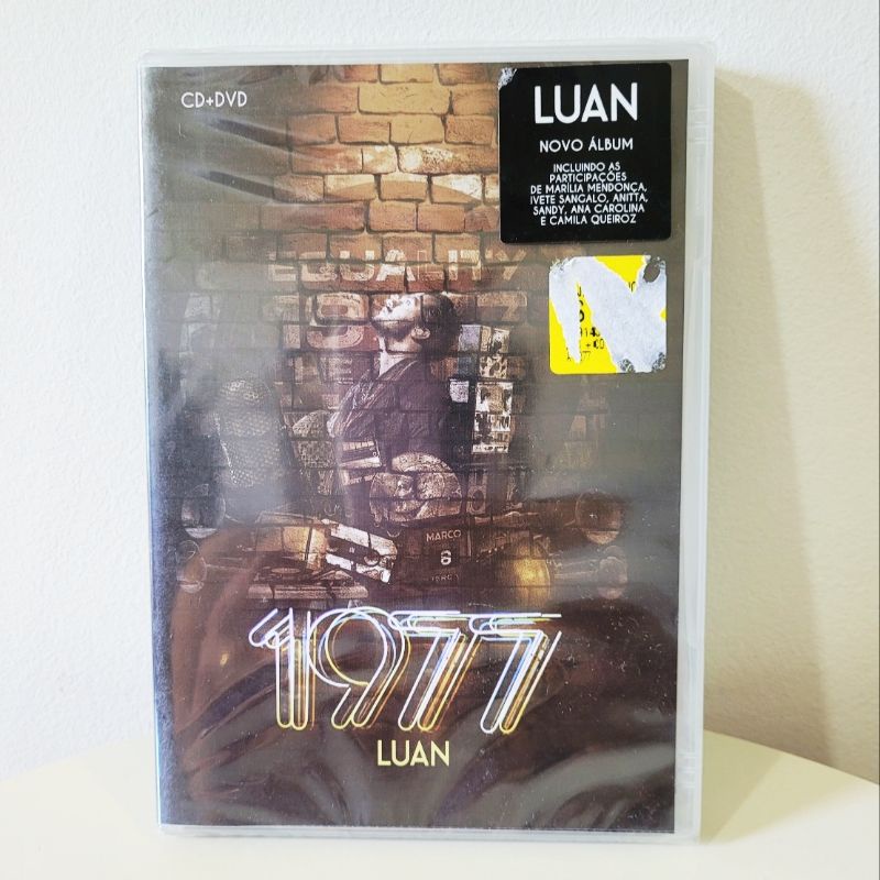 Dvd + Cd Luan Santana Luan 1977 Lacrado