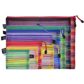 Estojo Multiuso Bolsinha Nylon Colorido Necessaire Porta Mascara Descartavel（33 x 23/ 12 x 23cm）