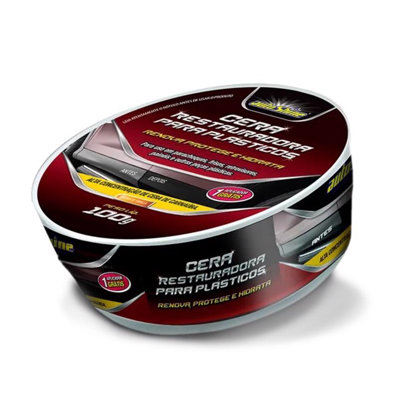 Cera Restauradora De Plastico 100g Autoshine