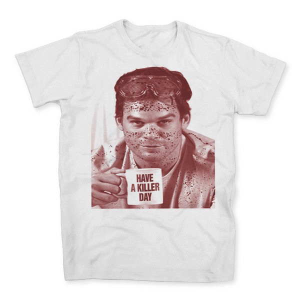 Camiseta Algodao Dexter Morgan Series Seriados Seriado Serie Netflix Nerd Showtime Nervous