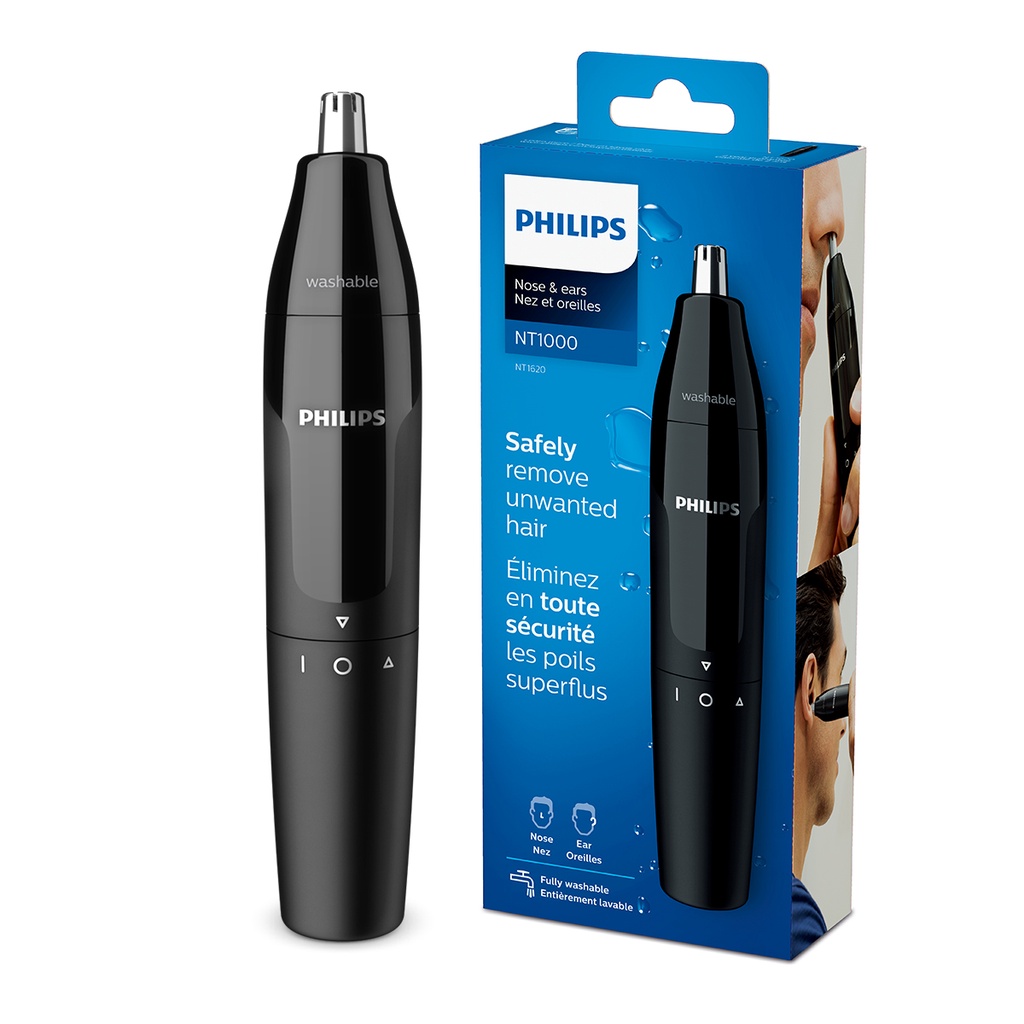 Philips Nose and Ear Trimmer NT1620/15 Series 1000 | Shopee Brasil