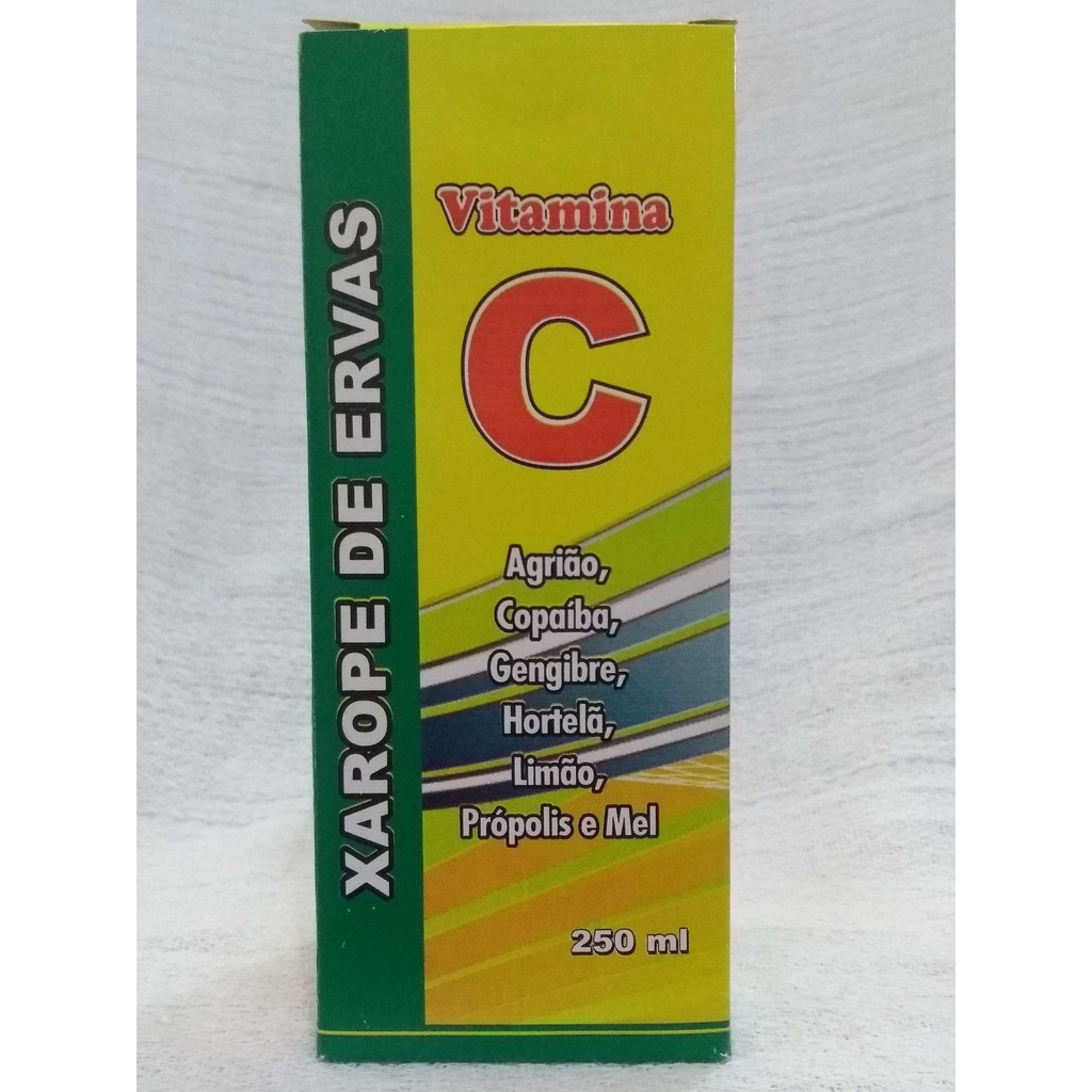 Xarope De Ervas Vitamina C Ml Shopee Brasil
