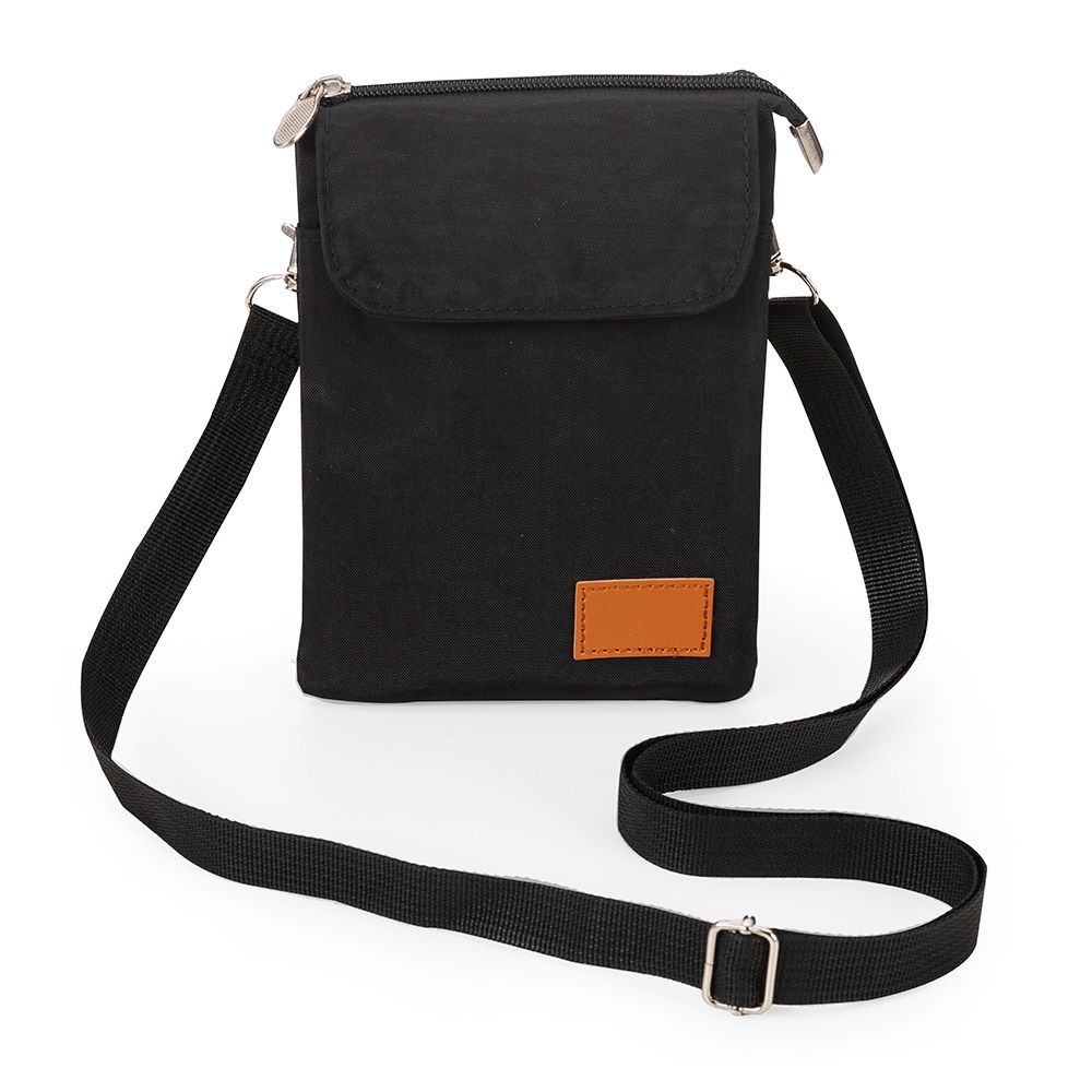 Bolsa Shoulder Bag Transversal Resistente Prática Moda Masculina Casual Dia A Dia