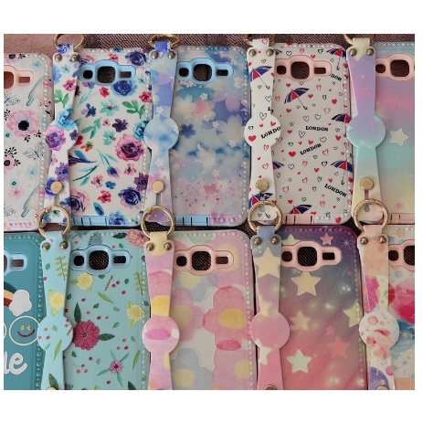 Capinha Antiqueda Com Corrente Para SAMSUNG J5 Capa Dura Anti Impacto