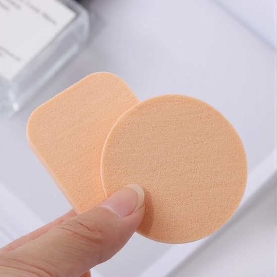2 Esponja Suave Rosto Contornos Maquiagem Base Corretivo Esponjas Faciais Powder Puff Ferramentas De Beleza