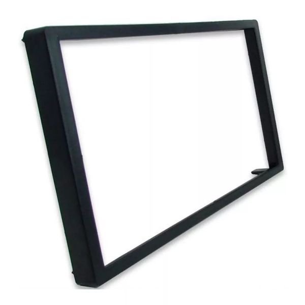 Moldura 2 Din Honda Fit 2001 a 2012, City Dx 2009 a 2012 - Black Piano em Oferta na Shopee