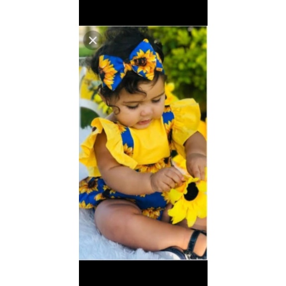 Romper Tematico menina Jardineira Bebe  Com Tiara Roupa Bebe em Oferta na Shopee