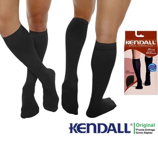 Meia 3/4 Kendall Com Ponteira Masculina De Média Compressão 18 - 21 Mmhg