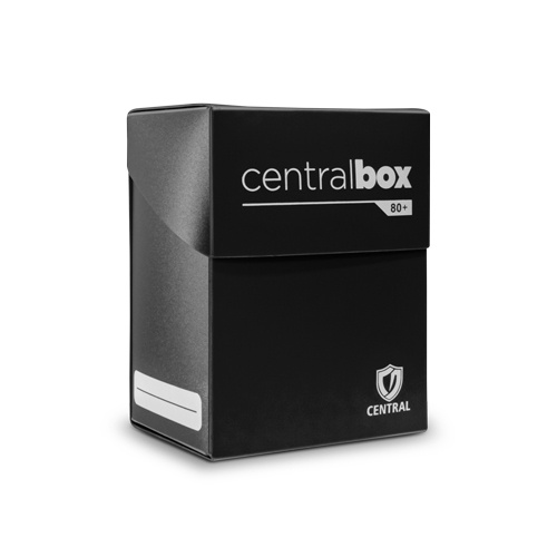 Deck Box Central Box 80+ Preto Pokemon Magic Yugioh