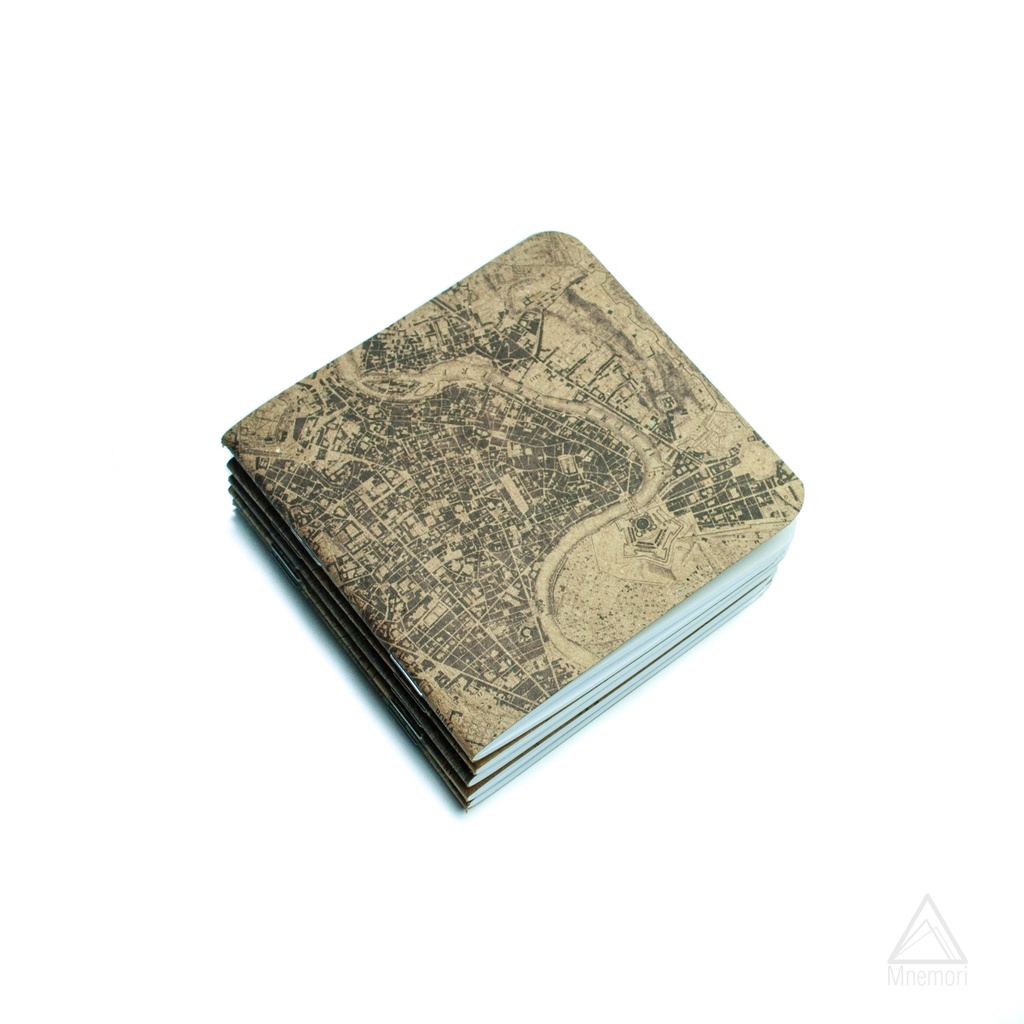 Caderno Colecionável | Mini Mapas | em Oferta na Shopee